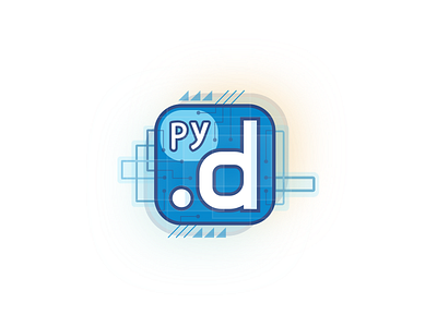 dotDatapy II branding design illustration light vector
