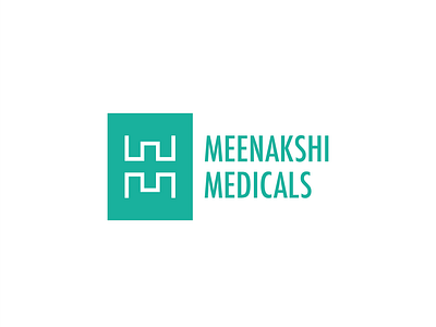 Logo design for Meenakshi medicals brand identity branding branding and identity design logo logodesign logodesigner medical care medical design medical logo ux visual identity