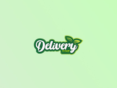 Logo for Online Grocery Store Web App - Delivery Dine anzy designs anzydesigns branding graphic design kasargod logo logodesign ui vector webapp webdesign website