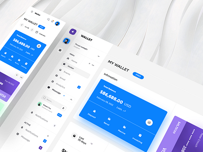 Finance Dashboard Design by pouya.uix for Duxica on Dribbble