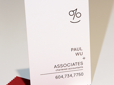 Paul Wu + Associates accounting brandidentity branding businesscard design graphicdesign logo logodesign vancouver