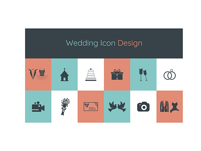 Wedding Icon Design