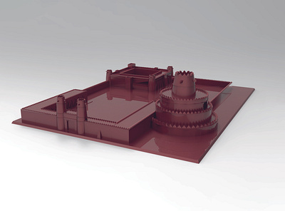 3D Fort Model design