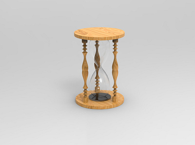 3D Sand Timer Model