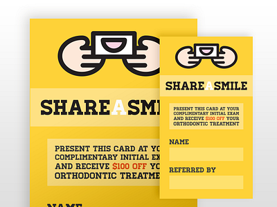 Share-A-Smile Referral Card