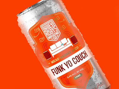 Release Video - Funk Yo Couch Mead Barrel Aged beer branding brewery humor label music snl video