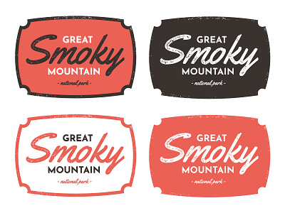 Exploration - Smoky Mountain National Park Badge