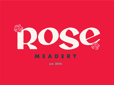 Rose Meadery - Brand Exploration beer logo logo type mead packaging rose wine