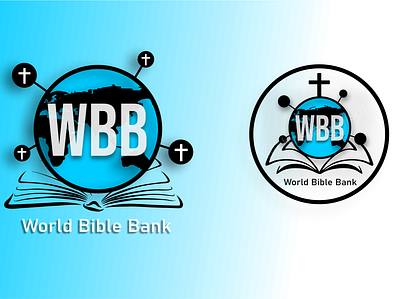 Try to Redesign World Bible Bank logo logo design logo design branding logo mark redesign wbb