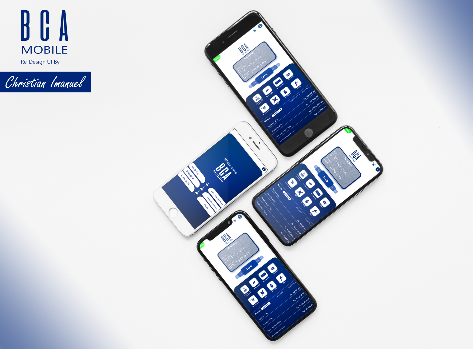 BCA Mobile Re-Design UI By Stressman On Dribbble