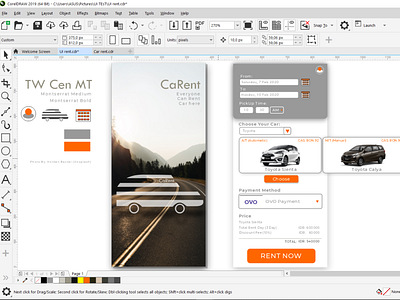 Car Rent App UI Behind The Design