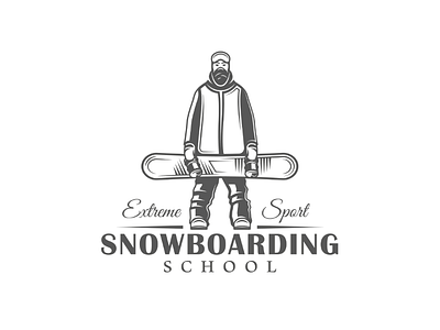 Snowboarding logo