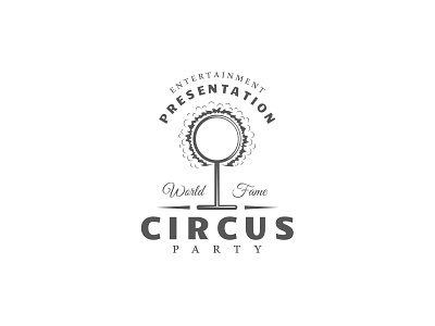 Circus Logo branding circus concept design emblem illustration label logo vector vintage vintage logo