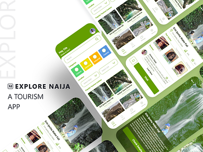 Explore Naija Tourism app design ui ux ui ux design uidesign ux uxdesign