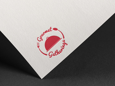 Gourmet Gatherings branding logo logo design logo designer typography
