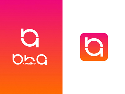 bhg Creative App Icon app branding design flat icon logo logo design logo designer ui ux