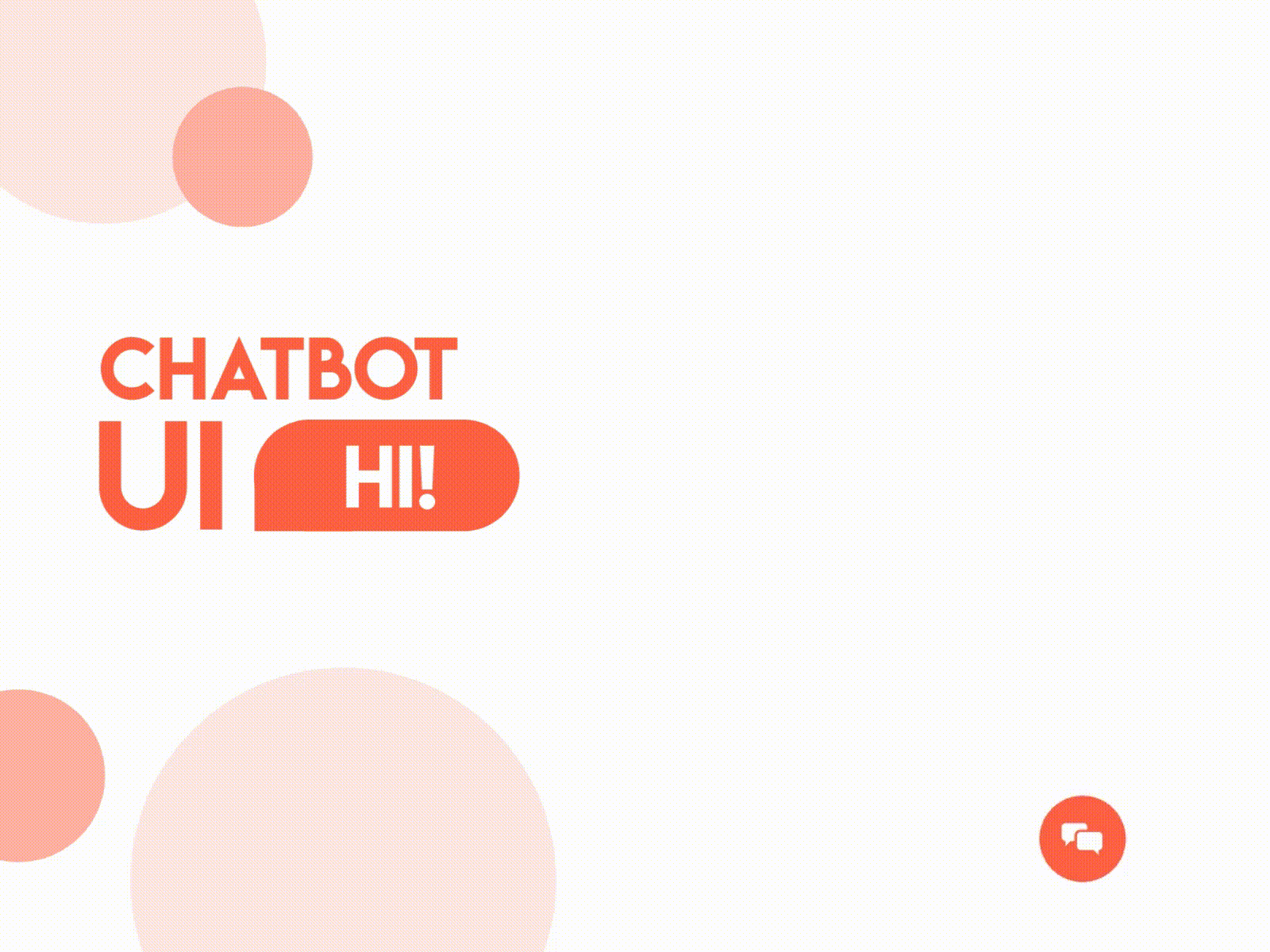 Chatbot UI animation app appdesign chat ui chatbot ui design interaction message ui minimal motion design prototype prototypeanimation ui uidesign ux
