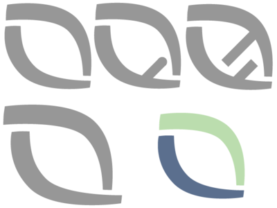 DNA Leaf logo vector