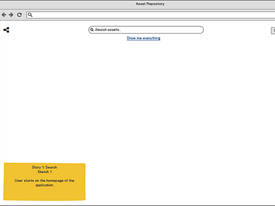 Asset Repository Mockups (Part 1, v1)