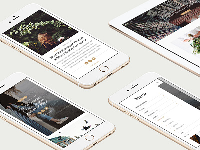 Responsive Version blog blogger creative fashion instagram mobile personal responsive simple themeforest web wordpress