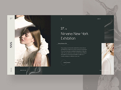 SSS event agency calligraphy events exhibition gallery grid photo photogallery typography ui ux web