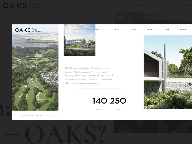 About page architechture architects architectural design grid real estate real estate agency typography ui ux web
