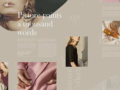 Article page article article page blog branding calligraphy design fashion grid logo magazine news typography ui ui design ux web