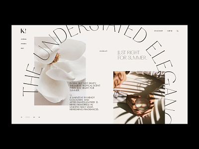 Homepage K! - store branding clean fashion grid homepage online shop shop store stylish typography ui ui design uiux ux ux design web webdesign website