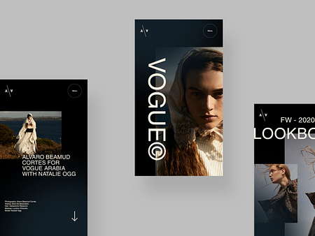 Fashion Editor - magazine by Helena Stretovych on Dribbble