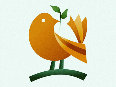 Bird logo concept logo animal bird simple