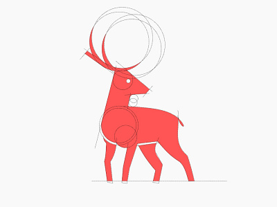 deer logo branding branding design deer logo design icon identity logo logo design logotype minimal typography