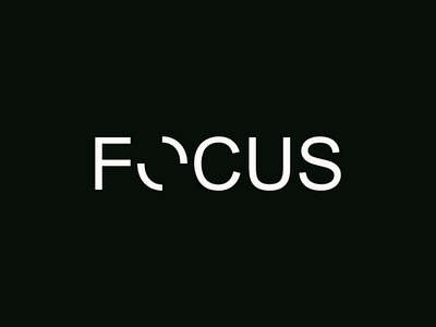 Focus mark logogram logotype logos