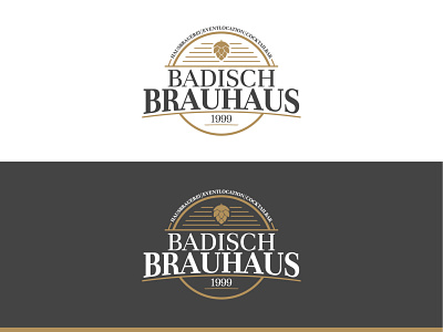 Badisch Brauhaus logo design concept branding design logo logo design