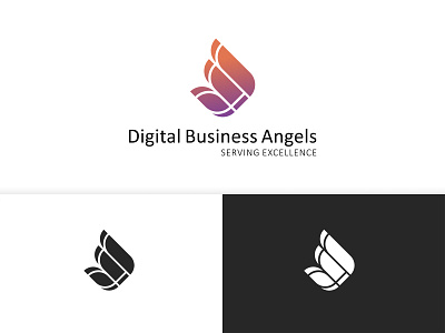 Digital Business Angels logo design conpect