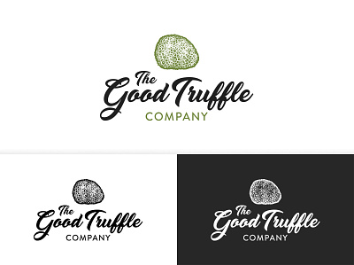 The Good Truffle logo design concept branding design logo logo design