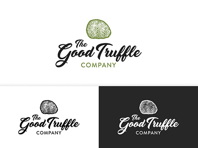 The Good Truffle logo design concept