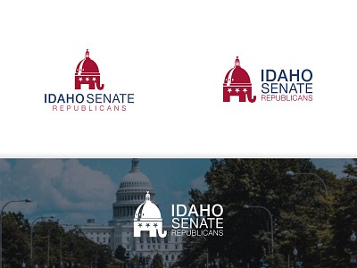 Idaho Senate Republicans logo design concept