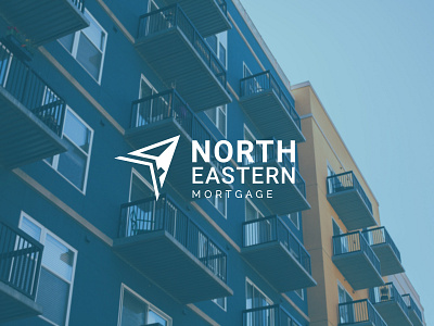 Northeastern Mortgage logo concept