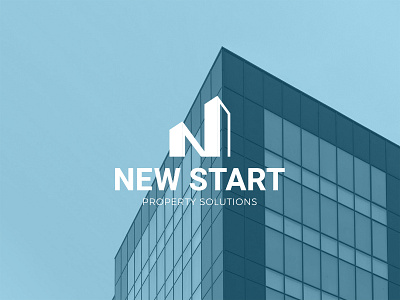 New Start Property Solutions logo concept