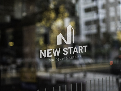 New Start Property Solutions logo concept