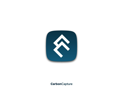 CarbonCapture logo concept