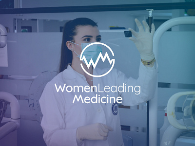 Women Leading Medicine logo concept