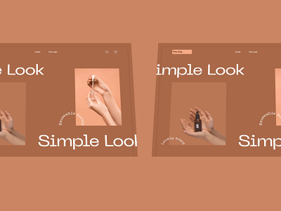 Ecommerce Landing Page - Skin Care app branding dailyui design uiux uxd design skincare vector