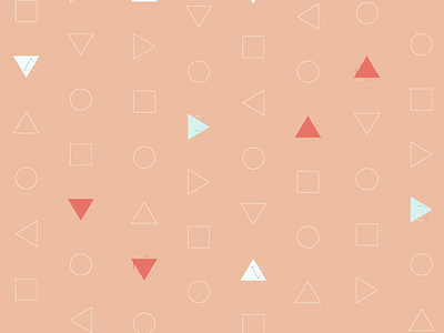 Delicate Triangles seamless pattern