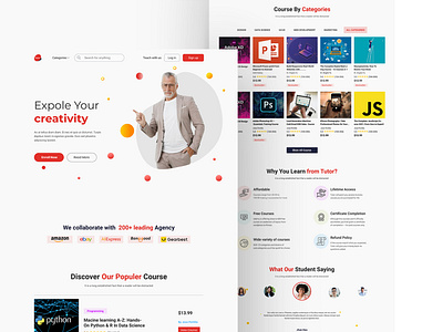 Best Landing page design