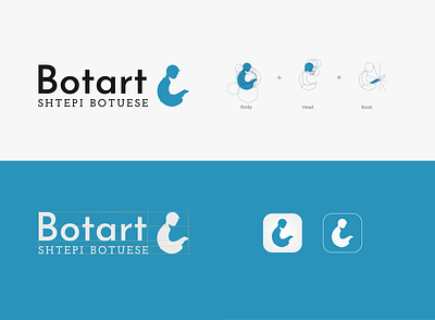 Botart Logo app branding design icon icon design iconography illustration illustrator logo rebranding redesign typography vector