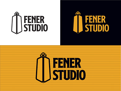 Fener Studio Logo branding design illustration illustrator logo vector