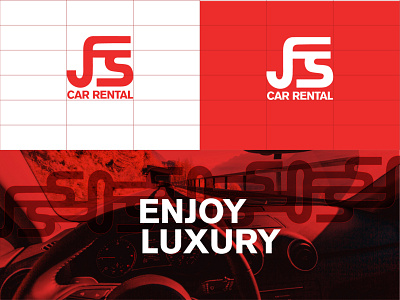 Jfs Car Rental app branding design illustration illustrator logo vector