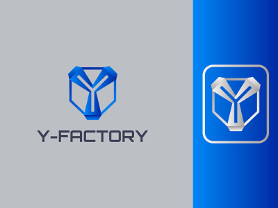 Y-Factory branding design illustration illustrator logo typography vector