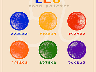 leo mood palette